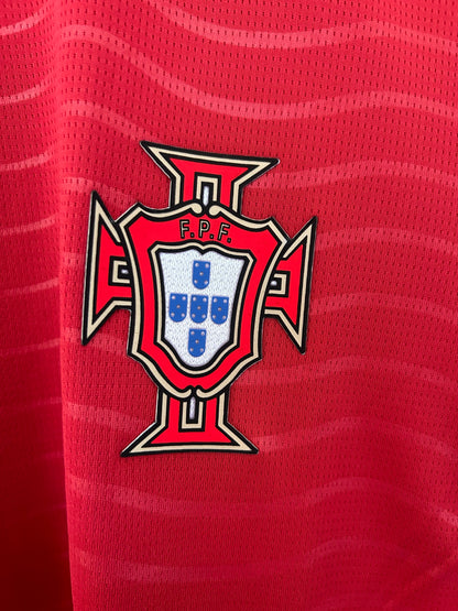 Camiseta Portugal 2025/2026 Local – Roja Diseño Ondas Premium