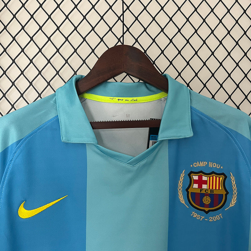 Camiseta FC Barcelona Suplente 2007-2008 – Nike Dri-FIT Edición Centenaria Camp Nou