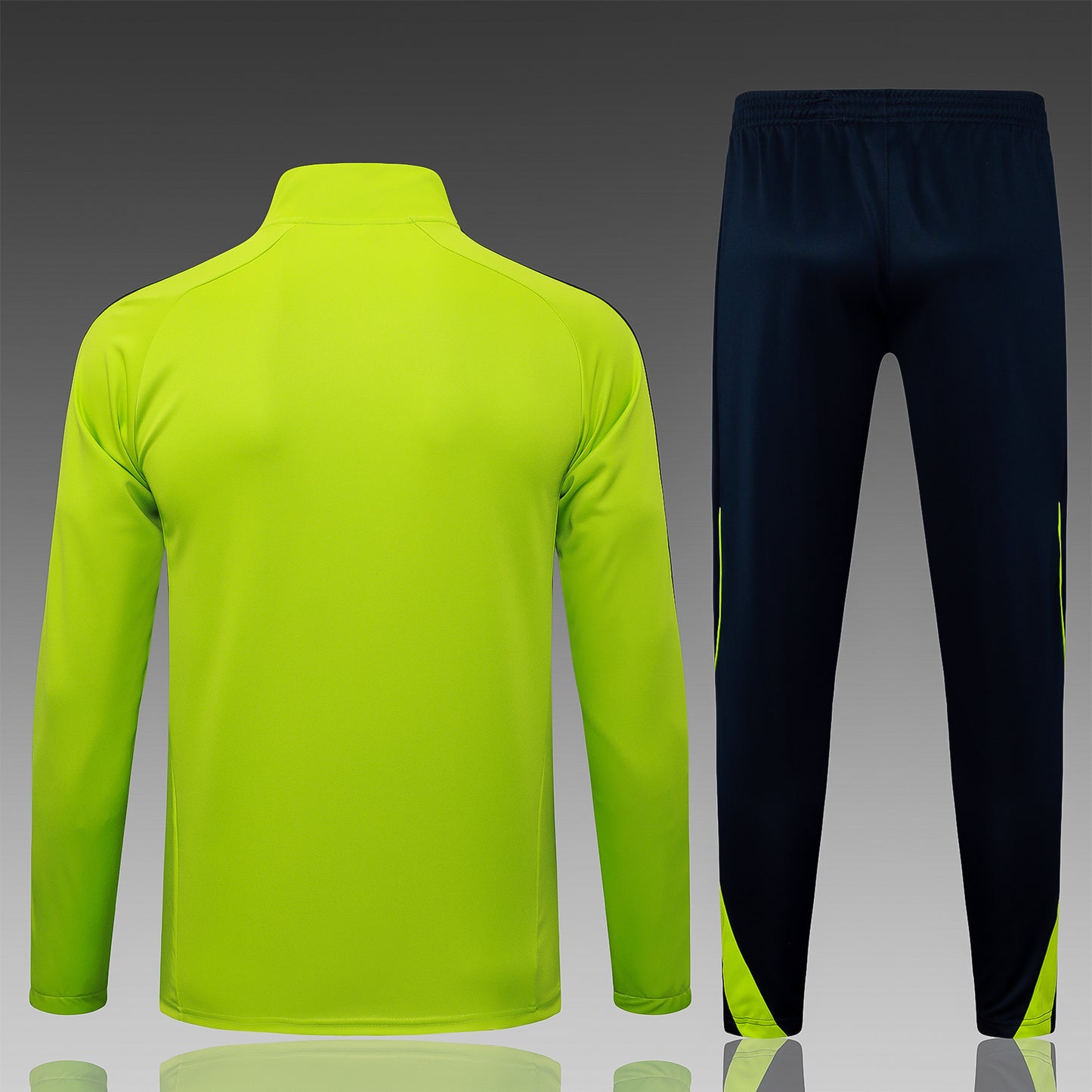 Chándal Real Madrid 2025/2026 – Verde Lima con Azul Marino