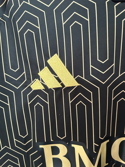 Camiseta LAFC 2026/2027 Local – Negra con Detalles Dorados Oficial Adidas