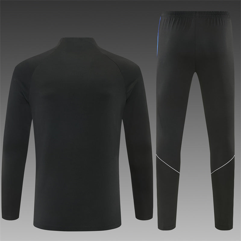 Conjunto Atlético de Madrid 2026/2027 – Negro/Azul Entrenamiento