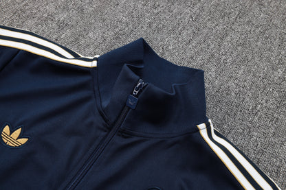 Chándal Juventus Retro Azul Marino Dorado 2025/2026