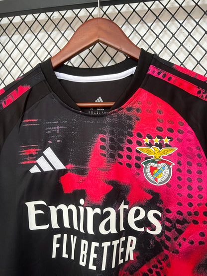 Camiseta Benfica Especial Negra 2026/27 – Adidas – Emirates