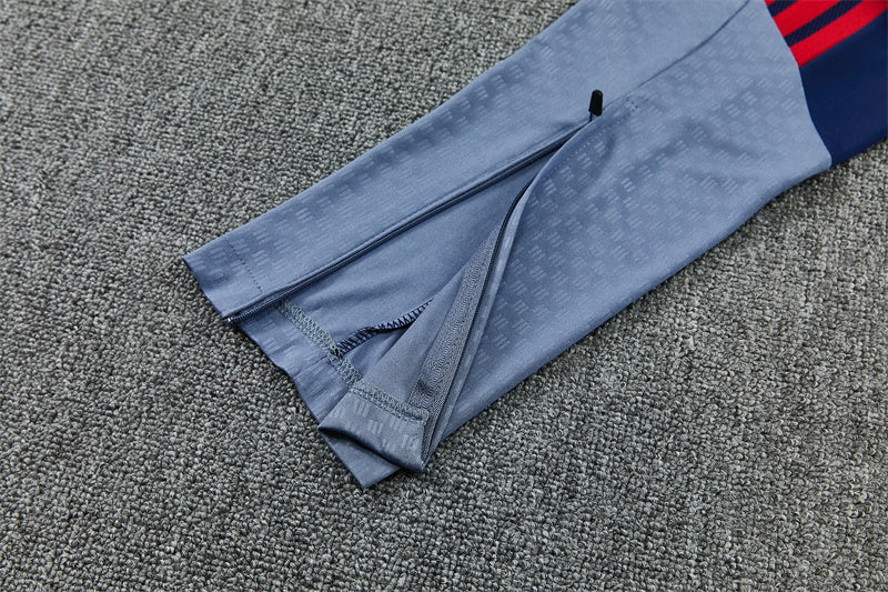 Chándal Bayern Múnich Gris y Azul 2026/27 – Adidas – Conjunto de Entrenamiento