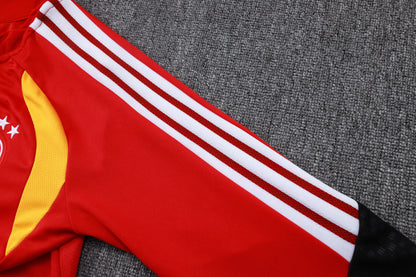 Chándal Alemania Entrenamiento 26/27 – Rojo, Negro y Amarillo