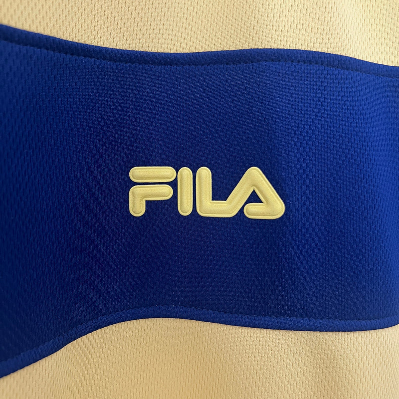 Camiseta Escocia Suplente 2002 – FILA ClimaTech Amarilla