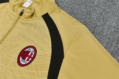 Chándal AC Milan Entrenamiento 26/27 – Dorado y Negro