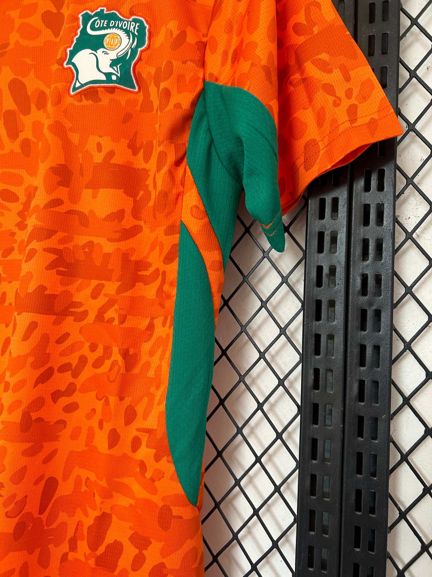 Camiseta Costa de Marfil 2025/2026 Local – Naranja Oficial