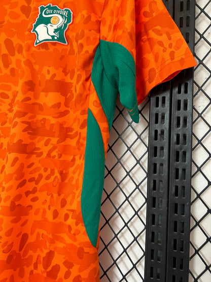 Camiseta Costa de Marfil 2025/2026 Local – Naranja Oficial