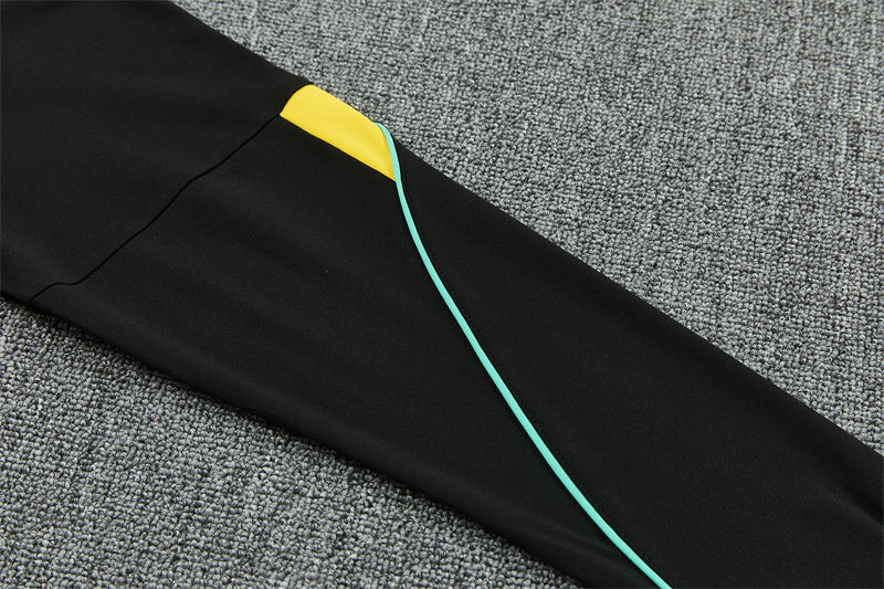 Conjunto Brasil 2026/2027 – Negro/Amarillo Entrenamiento
