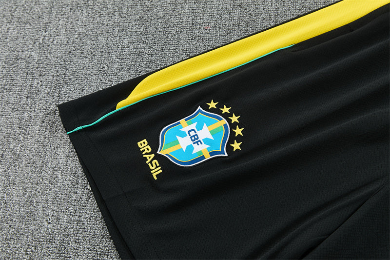 Conjunto Selección Brasil Entrenamiento 26/27 – Verde, Negro y Amarillo