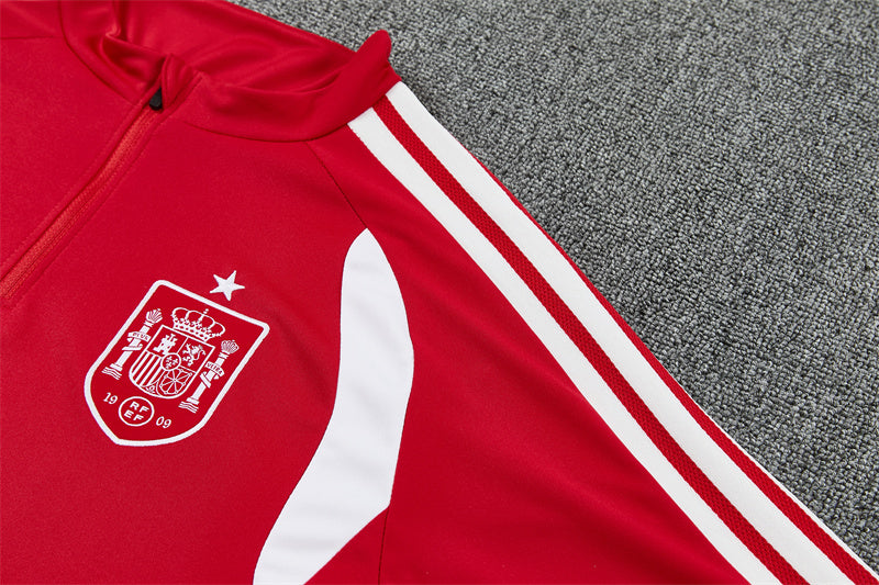 Conjunto España 2026/2027 – Rojo/Negro Entrenamiento