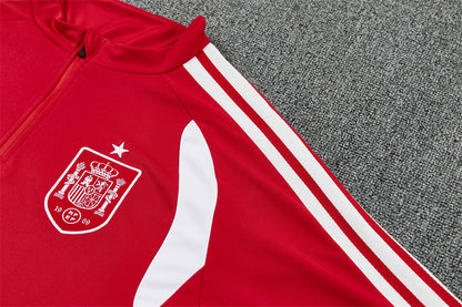 Conjunto España 2026/2027 – Rojo/Negro Entrenamiento