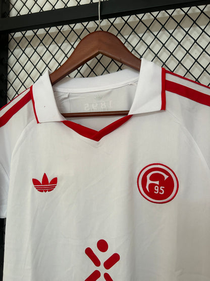 Camiseta Fortuna Düsseldorf Blanca 2026/27 – Adidas Originals – Targobank