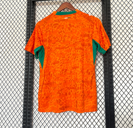 Camiseta Costa de Marfil 2025/2026 Local – Naranja Oficial