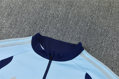 Chándal Ajax Azul Claro y Marino – Adidas – Conjunto de Entrenamiento