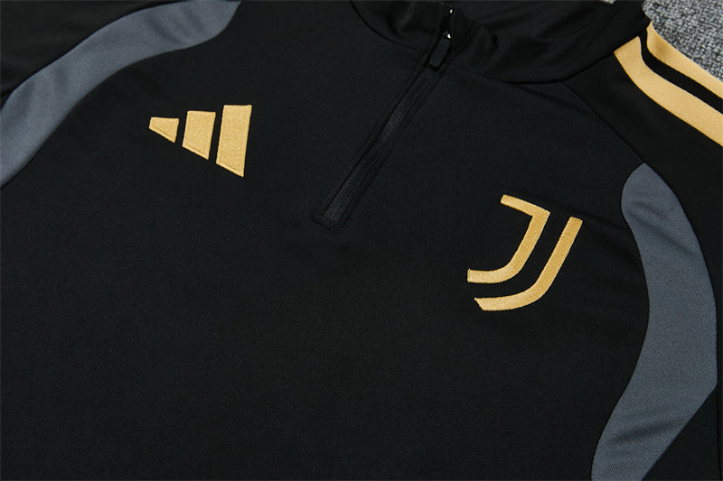 Chándal Juventus Entrenamiento 2026/27 – Negro, Gris y Dorado