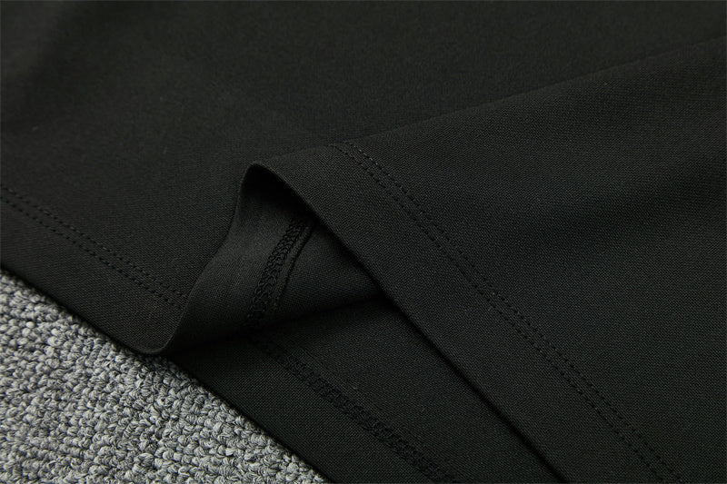 Chándal México 2025/2026 – Conjunto de Entrenamiento Negro con Detalles Verde Neón