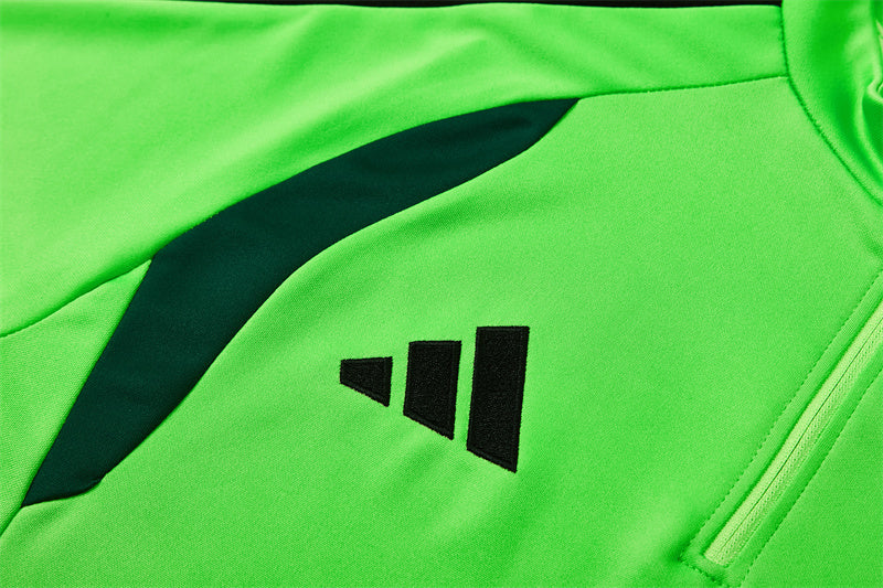 Chándal México 2025/2026 – Conjunto de Entrenamiento Verde Neón Oficial