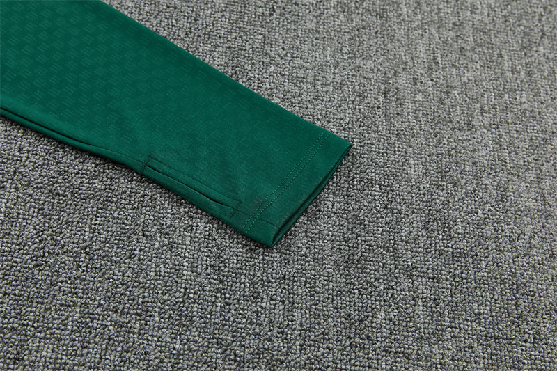Conjunto Real Madrid 2026/2027 – Verde Estampado Entrenamiento