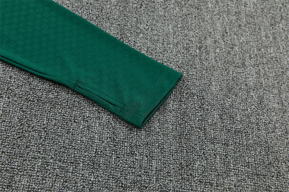 Conjunto Real Madrid 2026/2027 – Verde Estampado Entrenamiento