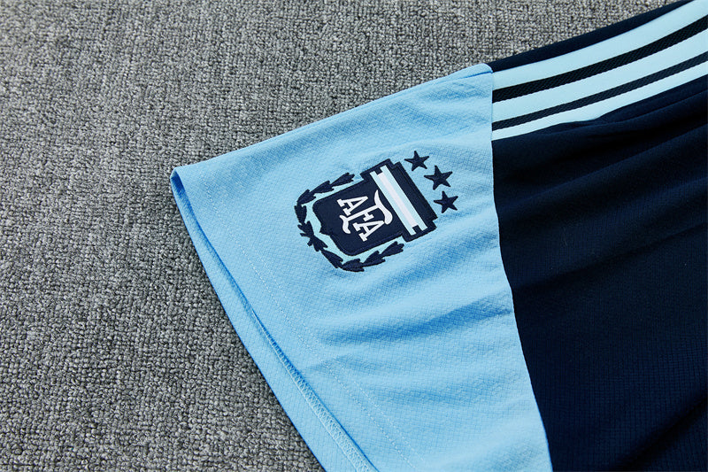 Conjunto Argentina 2025/2026 – Equipación de Entrenamiento Azul Marino