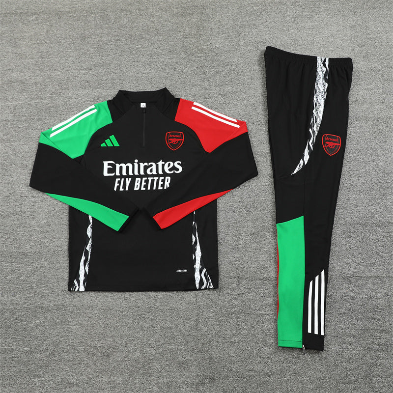 Chándal Arsenal - Edición Negra Tricolor 2024