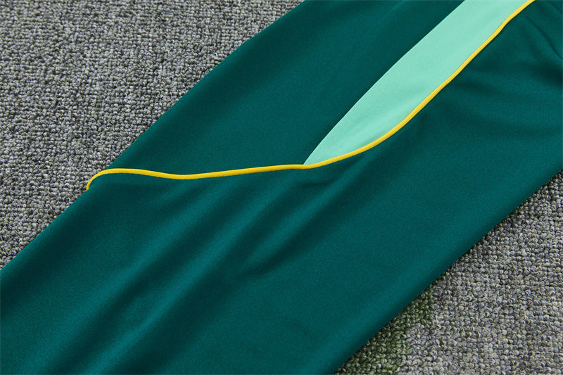Conjunto Brasil 2026/2027 – Azul/Verde Entrenamiento