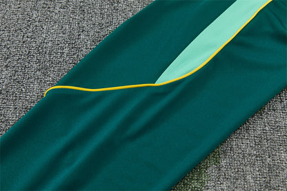 Conjunto Brasil 2026/2027 – Azul/Verde Entrenamiento