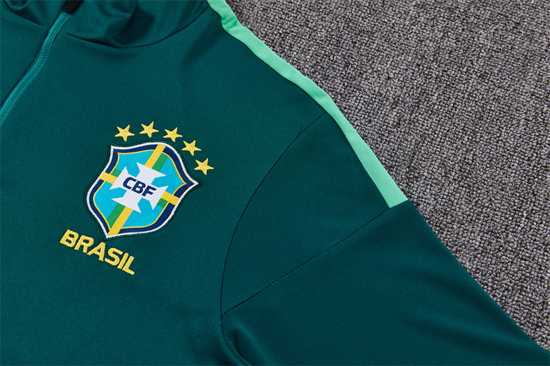 Conjunto Brasil 2026/2027 – Verde Entrenamiento