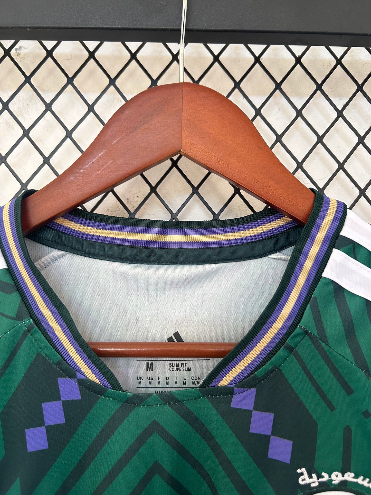 Camiseta Arabia Saudita 2025/2026 Local – Verde Geométrica