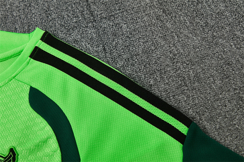 Conjunto México 2025/2026 – Equipación de Entrenamiento Verde Neón Premium