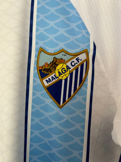 Camiseta Málaga CF Local 26/27 – Blanca y Celeste
