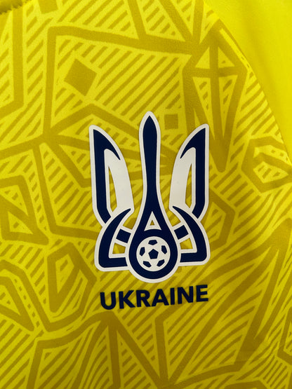 Camiseta Ucrania 2025/2026 Local – Amarilla Oficial