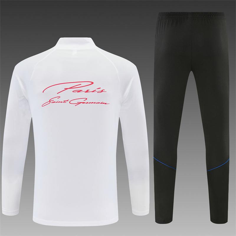 Chándal PSG Blanco y Negro 2026/27 – Nike – Conjunto de Entrenamiento