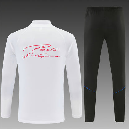 Chándal PSG Blanco y Negro 2026/27 – Nike – Conjunto de Entrenamiento