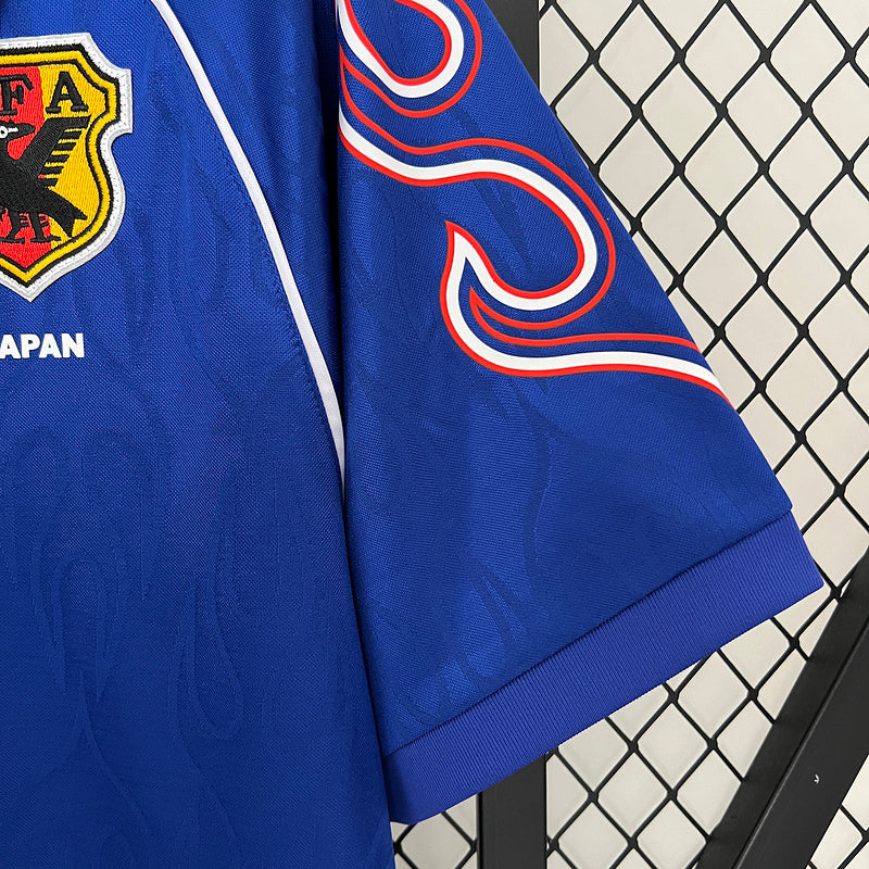 Camiseta Retro Japón 1998 – Primera Equipación “Blue Flames”