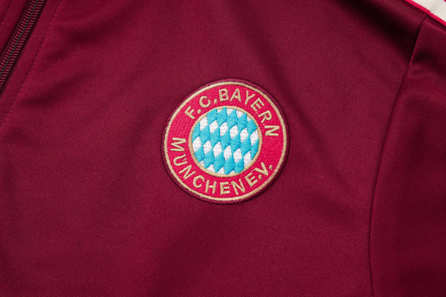 Chándal Bayern Múnich Retro Rojo Burdeos 2025/2026