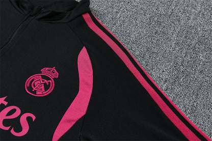 Chándal Real Madrid Entrenamiento 2026/27 – Negro y Rosa