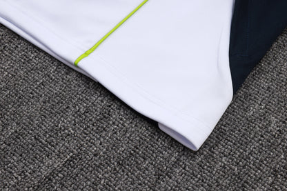 Chándal Real Madrid 2025/2026 – Blanco, Negro y Lima