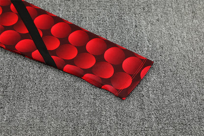 Feyenoord 25/26 – Chándal de entrenamiento (rojo y negro, patrón 3D)