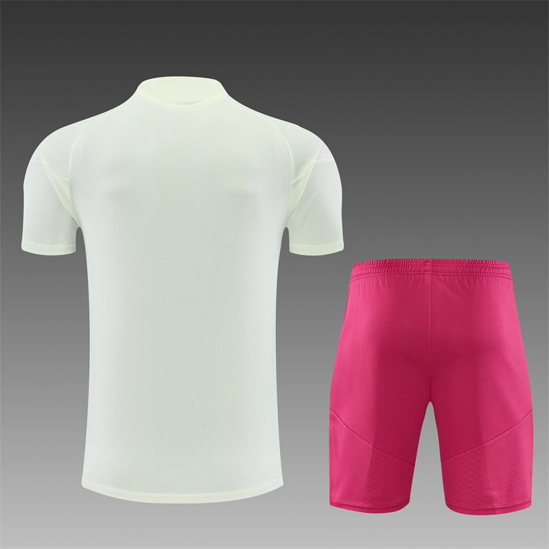 Conjunto Real Madrid Entrenamiento Blanco y Rosa 26/27