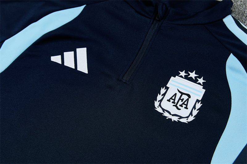 Chándal Argentina 2025/2026 – Conjunto de Entrenamiento Azul Marino Oficial