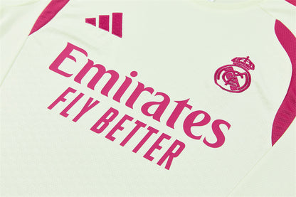 Conjunto Real Madrid Entrenamiento Blanco y Rosa 26/27