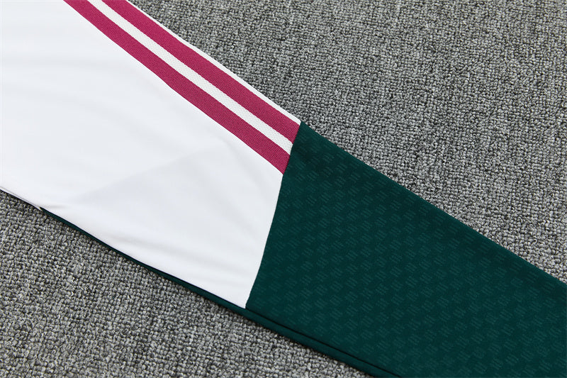 Chándal Real Madrid Blanco y Verde 2026/27 – Conjunto de Entrenamiento