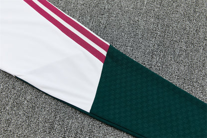 Chándal Real Madrid Blanco y Verde 2026/27 – Conjunto de Entrenamiento