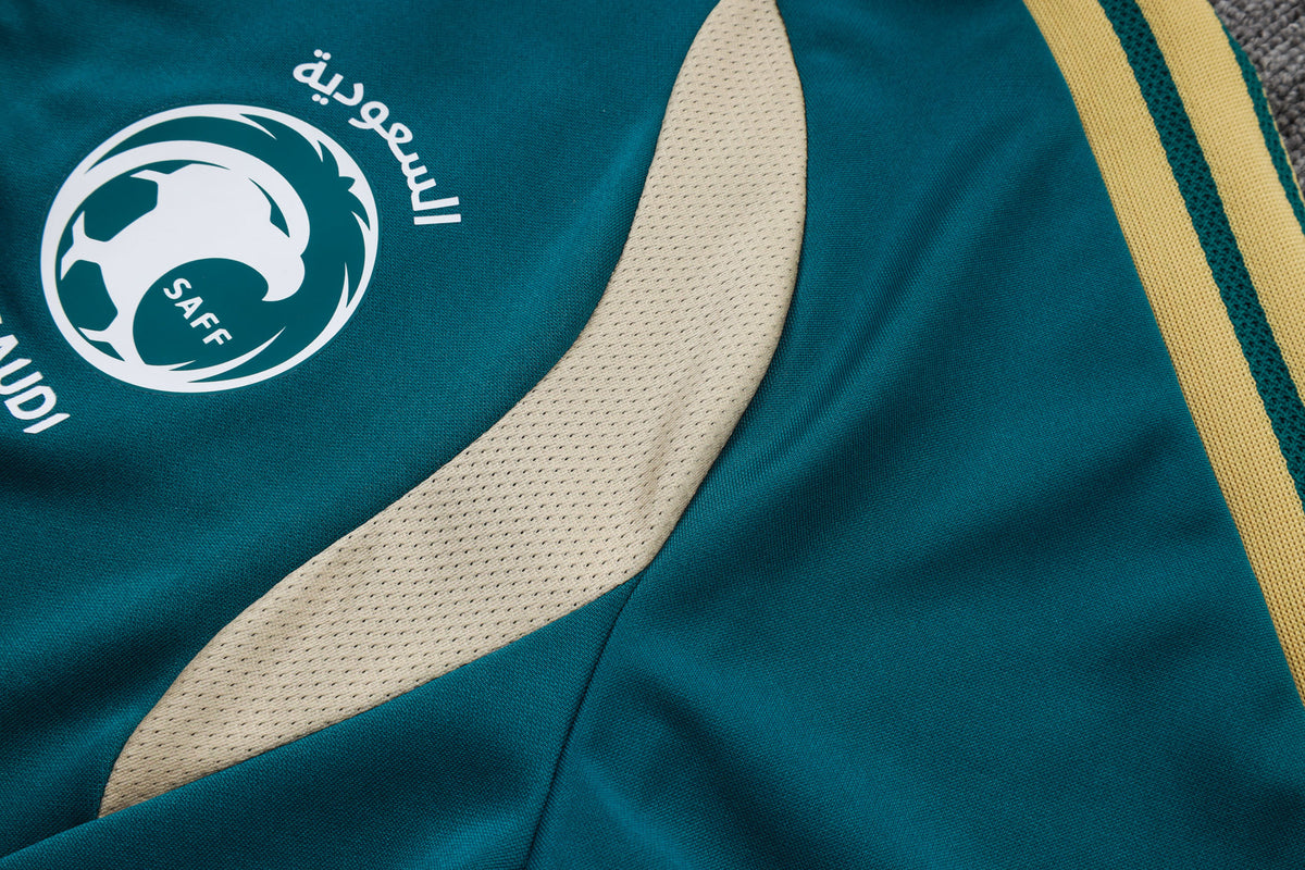 Chándal Arabia Saudí Entrenamiento 26/27 – Verde, Morado y Dorado