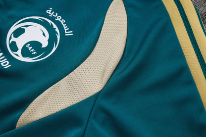 Chándal Arabia Saudí Entrenamiento 26/27 – Verde, Morado y Dorado