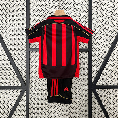 Conjunto Infantil AC Milan Retro Local – Era Bwin