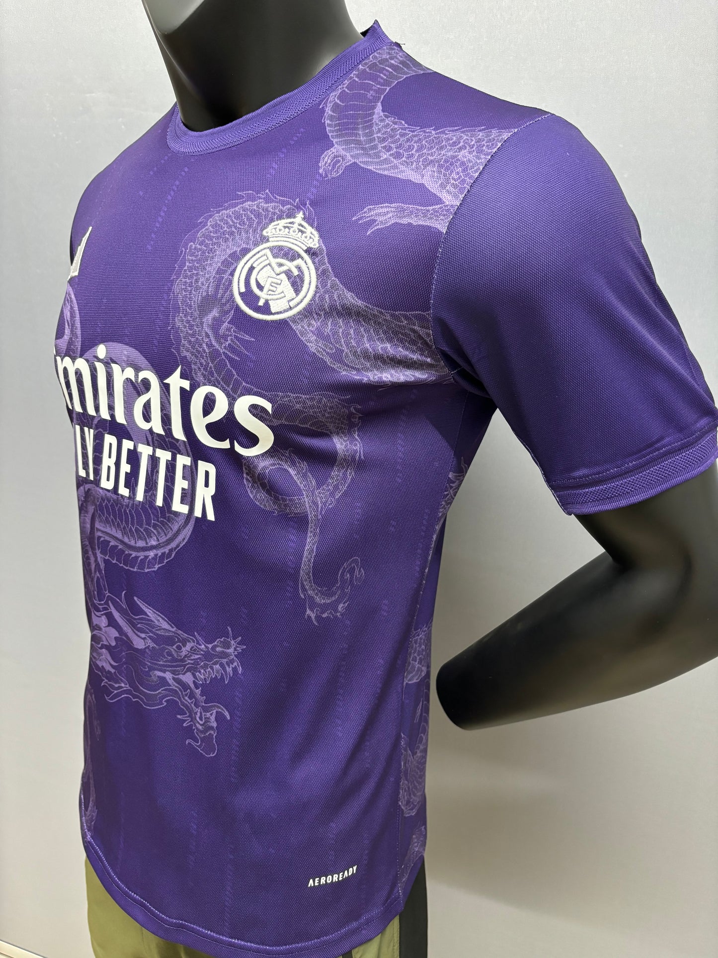 Camiseta Alternativa Real Madrid 2024/2025 - Dragón Morado